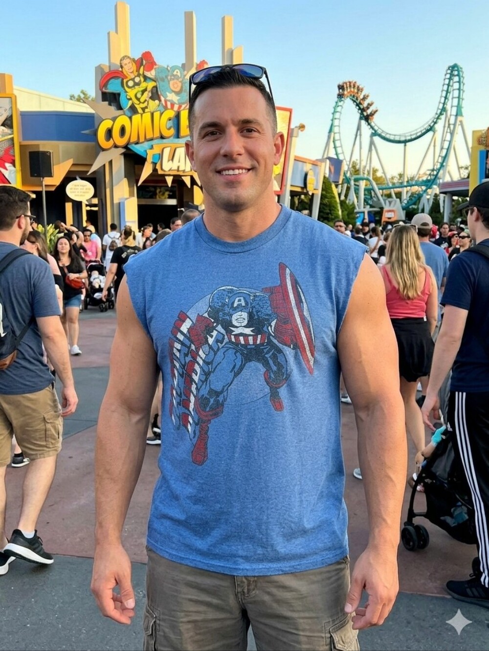Marvel Captain America Sleeveless
